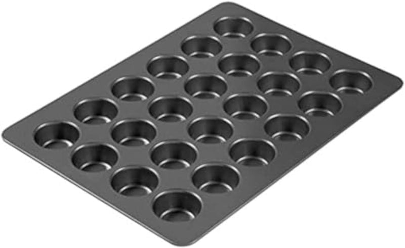 Wilton Perfect Results Premium Non-Stick Mega Standard-Size Muffin and Cupcake Baking Pan, Standard/ STD 24-Cup