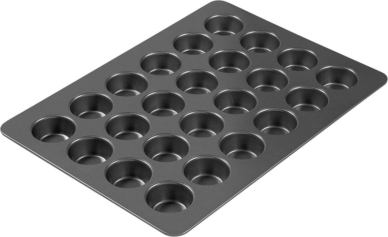 Wilton Perfect Results Premium Non-Stick Mega Standard-Size Muffin and Cupcake Baking Pan, Standard/ STD 24-Cup